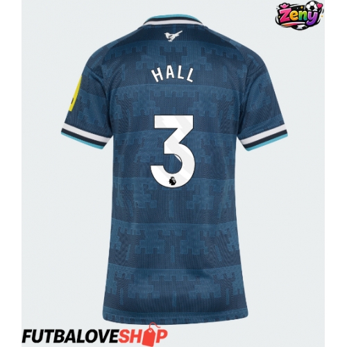 Dres Newcastle United Lewis Hall #3 Preč pre Ženy 2026-27 Krátky Rukáv